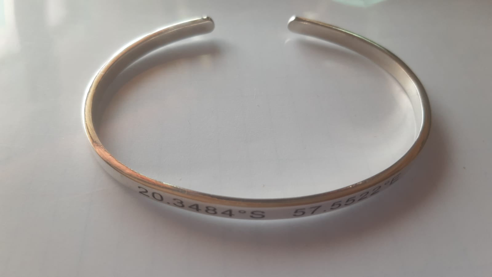 Coordinates Bracelet